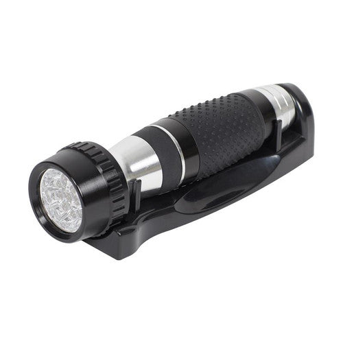 Nero Emergency Torch Black and Chrome