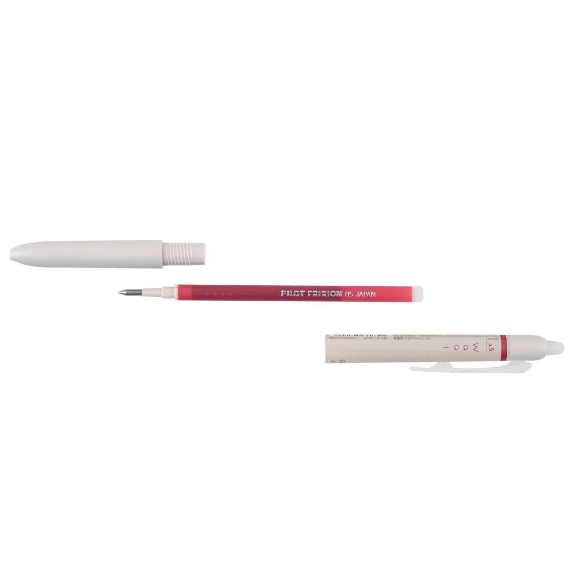 PILOT FriXion Waai Erasable Gel Refill Extra Fine Velvet Red Box of 10-6