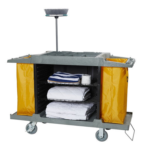 Compass Compact Open Front Housekeeping Trolley