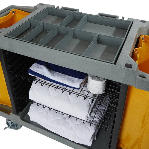 Compass Compact Open Front Housekeeping Trolley