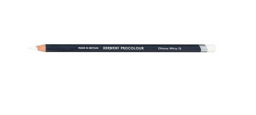 Derwent Procolour Pencil Chinese White Box of 6