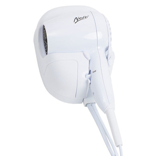 Nero Snug Wall Mount Hair Dryer White