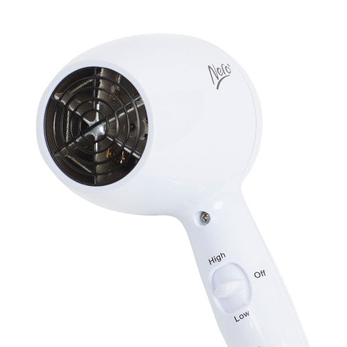 Nero Snug Wall Mount Hair Dryer White