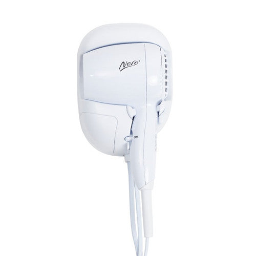 Nero Snug Wall Mount Hair Dryer White