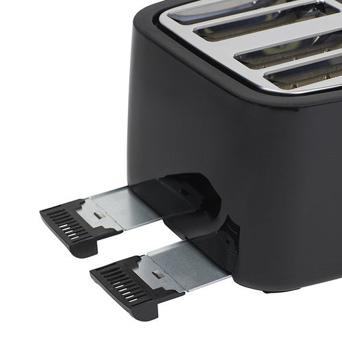 Nero 4 Slice Toaster Black