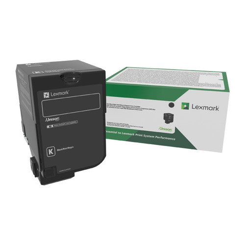 Lexmark 74C60K0 Black Toner Cartridge 3000 Pages
