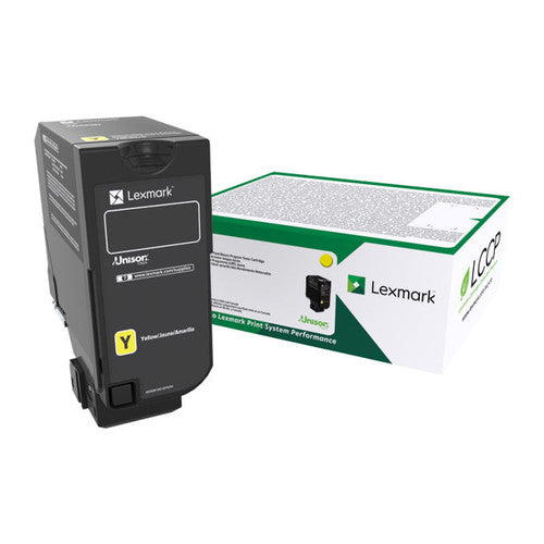Lexmark 74C60Y0 Yellow Toner Cartridge 3000 Pages