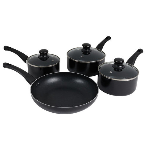 Connoisseur Non-Stick Saucepan 20cm with Glass Lid