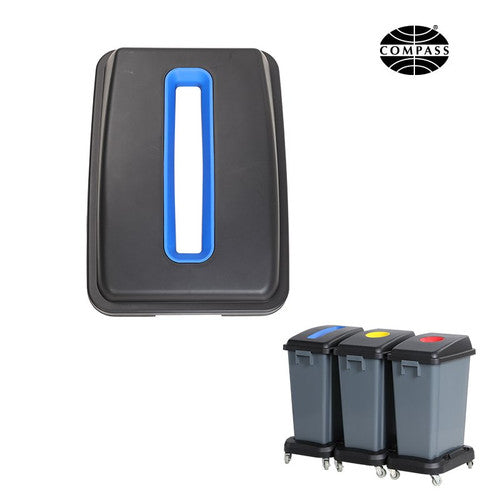 Compass Blue Lid for 60L Recycling Bin