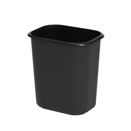 Compass Rectangular Waste Bin Black 14L