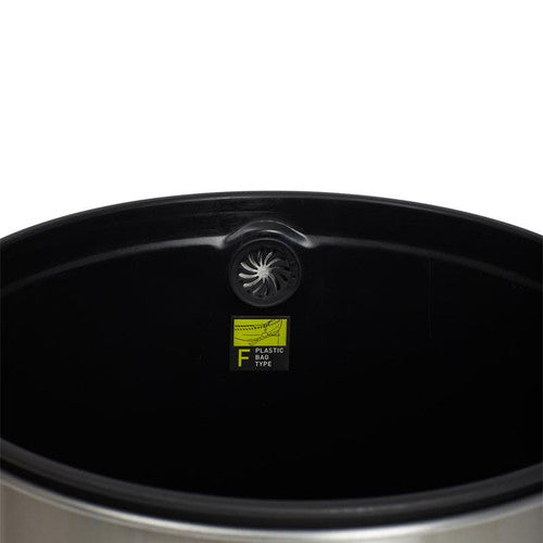 Compass Urban Open Top Bin Stainless Steel 60L