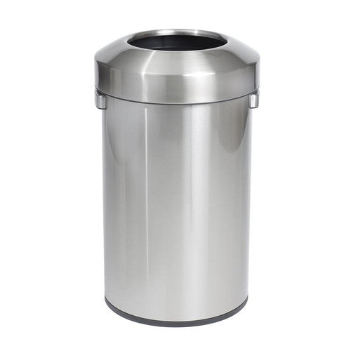 Compass Urban Open Top Bin Stainless Steel 60L