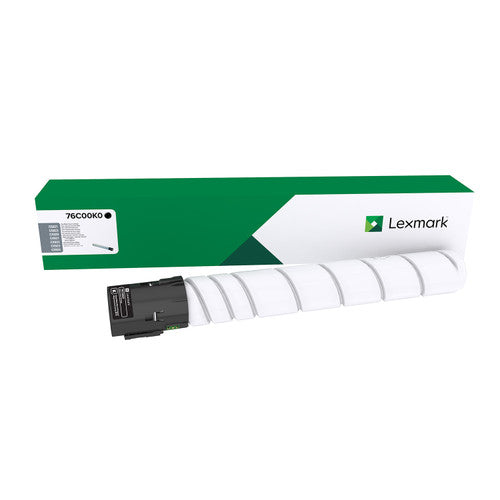 Lexmark 76C00K0 Black Toner Cartridge 18500 Pages