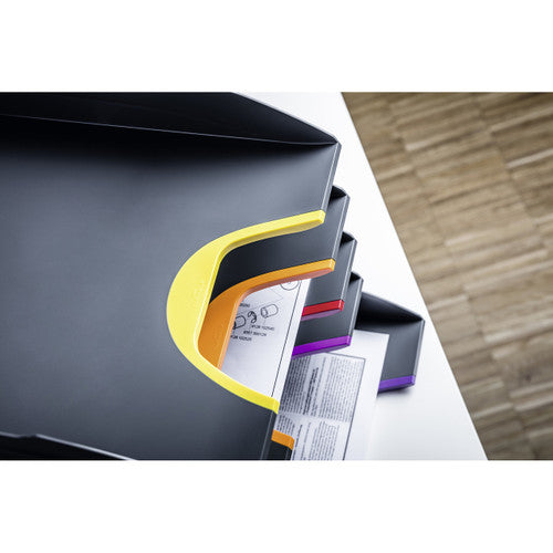 Varicolor Letter Trays Assorted Set of 5