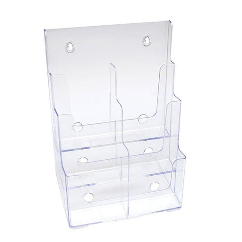 Deflecto 6 Pocket 3 Tier Brochure Holder DL
