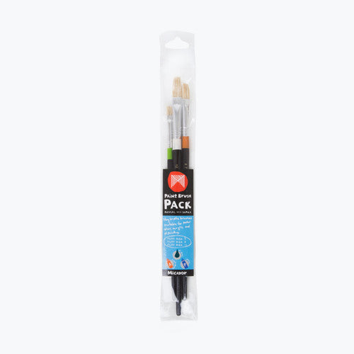 Micador 777 Paint Brush Set Pack of 3