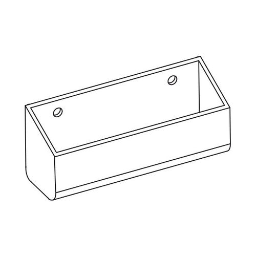 Deflecto Wall Mount Business Card Holder Landscape