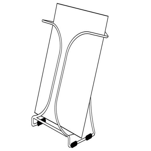 Deflecto Chrome Brochure Holder DL Portrait
