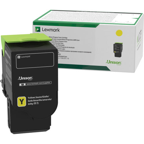 Lexmark 78C6UYE Ultra High Yield Yellow Toner Cartridge 7000 Pages