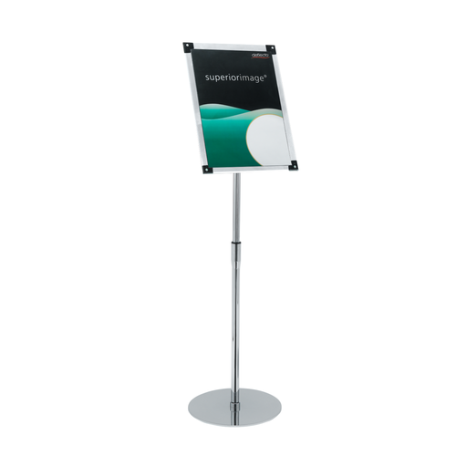 Deflecto Clear Magnetic Foyer Stand A3