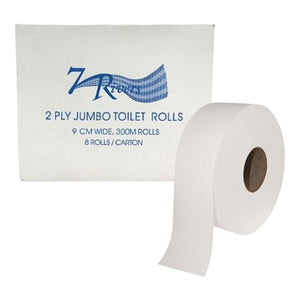 7 Rivers 2 Ply Jumbo Toilet Rolls 300m 8 Rolls/Ctn