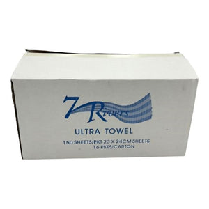 7 Rivers Ultraslim Interleaved Hand Towel 23x24cm 60mm Face