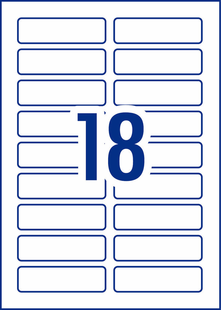 Avery No Iron Fabric Labels Pack of 54 Labels – view 3