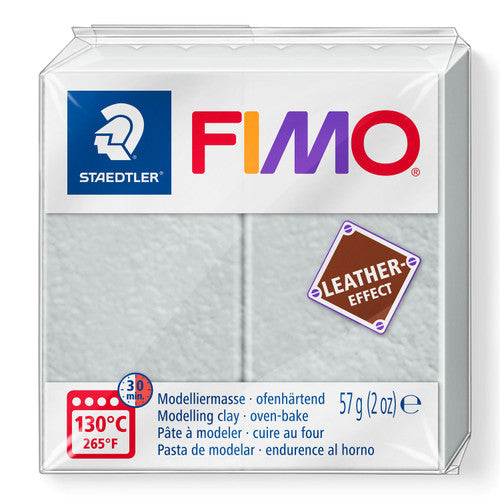 Fimo Leather-Effect Dove Grey