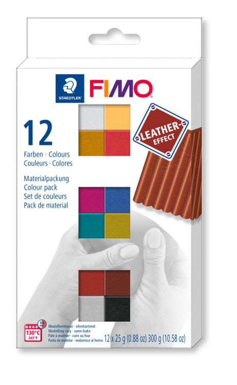 Fimo Leather-Effect Colour Pack