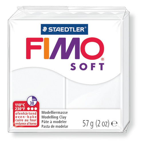 Fimo Soft Standard Block White