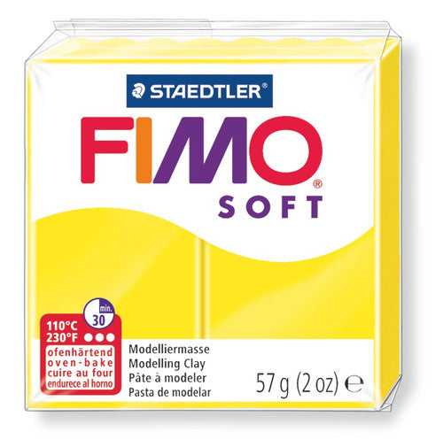 Fimo Soft Standard Block Lemon