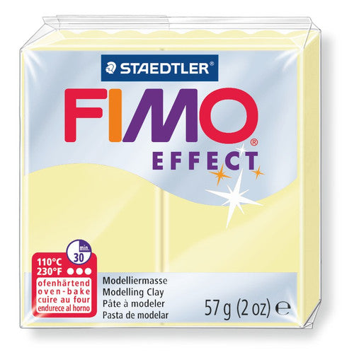 Fimo Effect Standard Block Pastel Vanilla