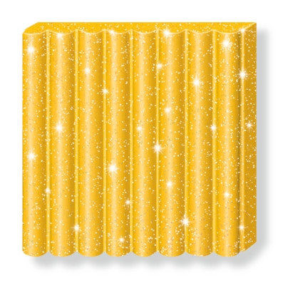 Fimo Effect Standard Block Glitter Gold