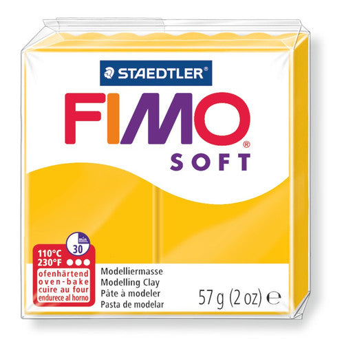 Fimo Soft Standard Block Sunflower