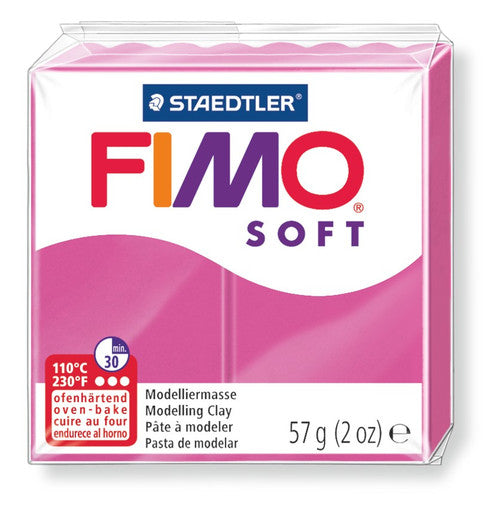 Fimo Soft Standard Block Raspberry