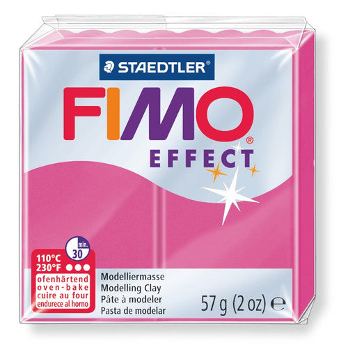 Fimo Effect Standard Block Ruby Quartz