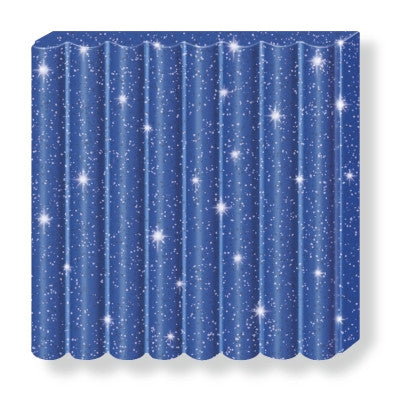Fimo Effect Standard Block Glitter Blue