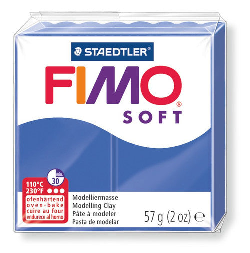 Fimo Soft Standard Block Brilliant Blue