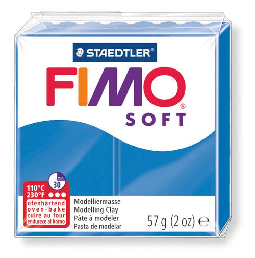 Fimo Soft Standard Block Pacific Blue