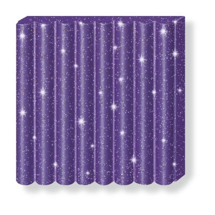 Fimo Effect Standard Block Glitter Purple