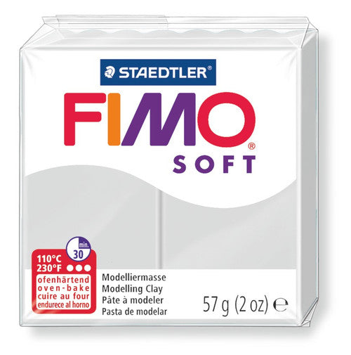 Fimo Soft Standard Block Dolphin Grey
