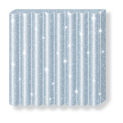 Fimo Effect Standard Block Glitter Silver