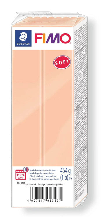 Fimo Soft Large Block Pale Pink