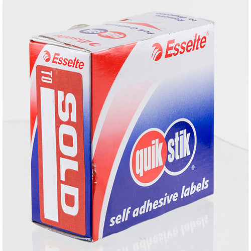 QuikStik Removable Adhesive Label Dispenser Sold To 29 x 76mm Pack of 160