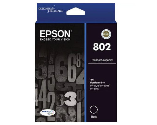 Epson C13T355192 802 Standard Capacity Durabrite Ultra Ink Black