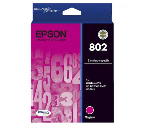 Epson C13T355392 802 Standard Capacity Durabrite Ultra Ink Magenta