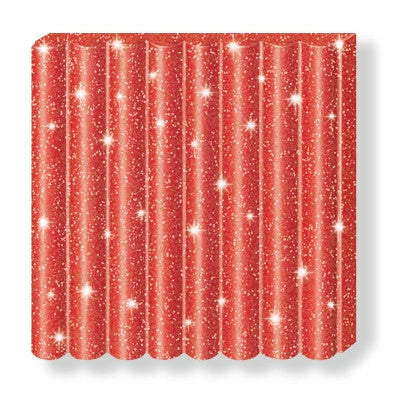 Fimo Kids Modelling Clay Glitter Red