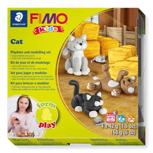 Fimo Kids Form and Play Cat
