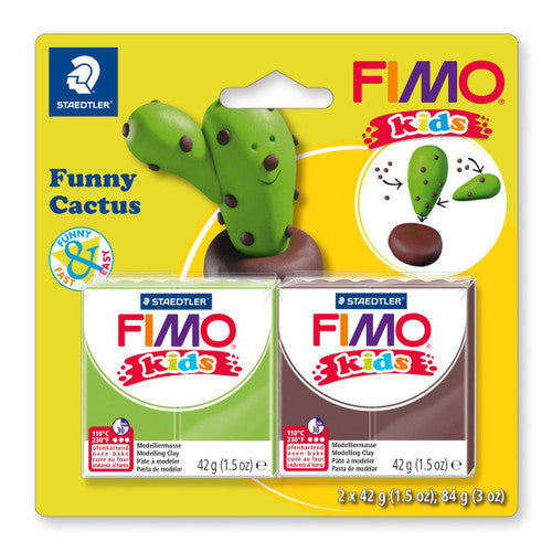 Fimo Kids Funny Kit Cactus
