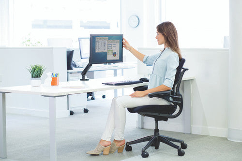 Fellowes Monitor Arm Platinum Series Single